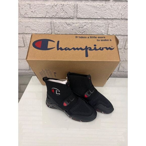 Champions Acela 2 PS Boys Black Shoe Size 12 - Picture 11 of 12